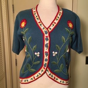 Vintage Knit Shrug ❄️